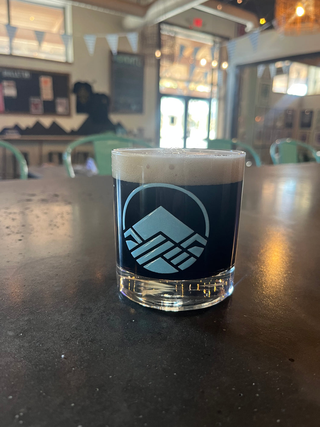 Feel the Rain Embossed Glass